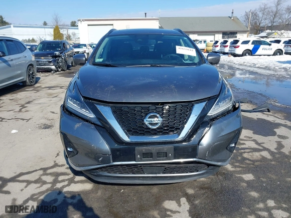 2020 Nissan Murano SV with VIN 5N1AZ2BS3LN100956, listed as a IAAI auction lot 41633618 with 84,375 mi miles. Bid and sale history available at carsss.com. Image 12.