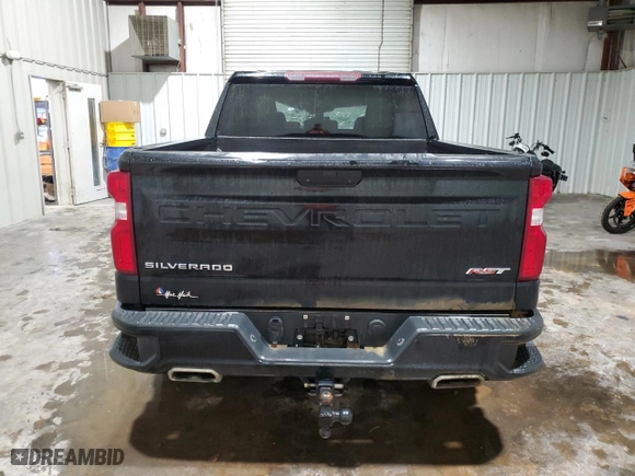 2019 Chevrolet Silverado 1500 RST with VIN 3GCUYEED4KG284184, listed as a Copart auction lot 44963255 with 117,669 mi miles and Salvage Title. Bid and sale history available at carsss.com. Image 6.