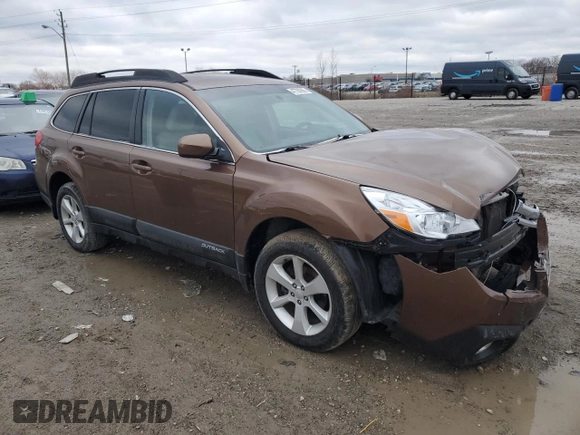 2013 Subaru Outback Premium with VIN 4S4BRCBC7D3267286, listed as a Copart auction lot 47787605 with 125,747 mi miles and Clean Title. Bid and sale history available at carsss.com. Image 4.