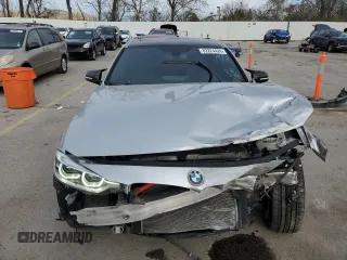 2017 BMW 3 Series 340i xDrive with VIN WBA8B7C31HA190096, listed as a Copart auction lot 82224424 with 89,531 mi miles and Salvage Title. Bid and sale history available at carsss.com. Image 5.