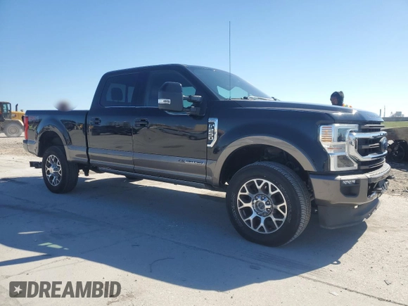 2020 Ford Super Duty F-250 SRW XL with VIN 1FT8W2BT5LEC88402, listed as a Copart auction lot 45355645 with 62,830 mi miles and Clean Title. Bid and sale history available at carsss.com. Image 4.