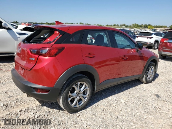 2018 Mazda CX-3 Sport with VIN JM1DKDB7XJ0316259, listed as a Copart auction lot 74517804 with 32,885 mi miles and Salvage Title. Bid and sale history available at DreamBid. Image 3.