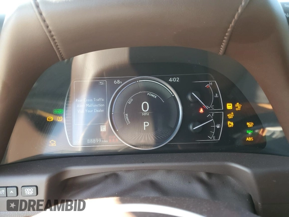 2021 Lexus ES with VIN 58ADA1C18MU002333, listed as a Copart auction lot 89188855 with 88,899 mi miles and Salvage Title. Bid and sale history available at carsss.com. Image 9.