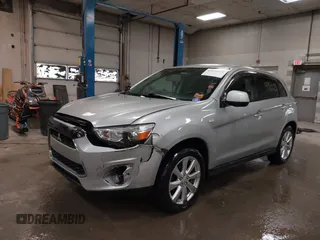 2015 Mitsubishi Outlander Sport ES with VIN 4A4AR3AU1FE043294, listed as a IAAI auction lot 41920523 with 103,612 mi miles. Bid and sale history available at carsss.com. Image 18.