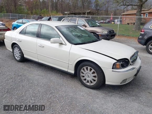2005 Lincoln LS w/Luxury Pkg with VIN 1LNHM86S05Y640194, listed as a IAAI auction lot 41821098 with 196,063 mi miles. Bid and sale history available at carsss.com. Image 1.