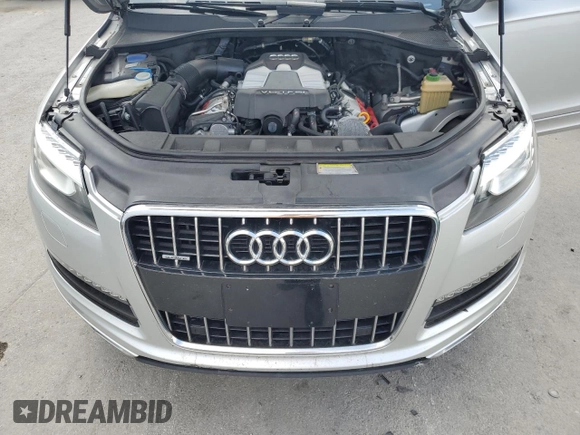 2015 Audi Q7 Premium Plus with VIN WA1LGAFEXFD027316, listed as a Copart auction lot 56501475 with 96,653 mi miles and Clean Title. Bid and sale history available at DreamBid. Image 12.