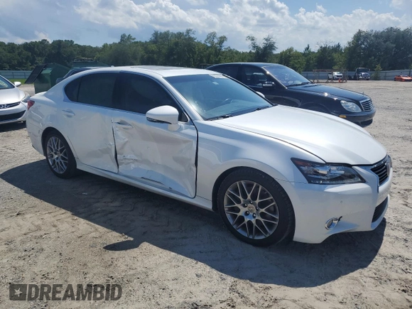 2014 Lexus GS 350 with VIN JTHBE1BL0E5039607, listed as a Copart auction lot 62221084 with 121,122 mi miles and Salvage Title. Bid and sale history available at carsss.com. Image 4.