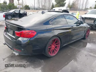 2014 BMW 4 Series 435i with VIN WBA3R1C54EK190152, listed as a IAAI auction lot 41528408 with 176,195 mi miles and . Bid and sale history available at DreamBid. Image 4.