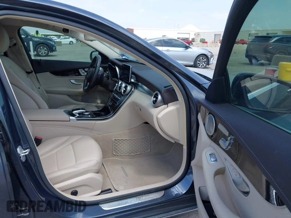 2015 Mercedes-Benz C-Class C 300 with VIN 55SWF4JB4FU056399, listed as a IAAI auction lot 41917600 with 74,398 mi miles. Bid and sale history available at carsss.com. Image 5.