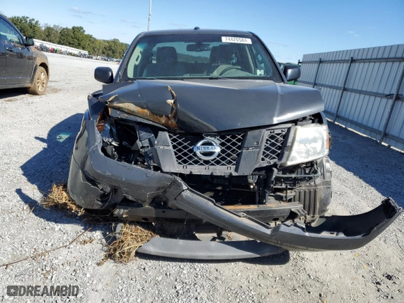 2012 Nissan Frontier SV with VIN 1N6AD0FV0CC422278, listed as a Copart auction lot 74420584 with 119,636 mi miles and Salvage Title. Bid and sale history available at carsss.com. Image 5.