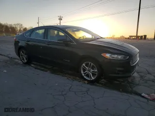 2015 Ford Fusion Titanium Hybrid with VIN 3FA6P0RU4FR197748, listed as a Copart auction lot 46230025 with 132,926 mi miles and Salvage Title. Bid and sale history available at carsss.com. Image 4.