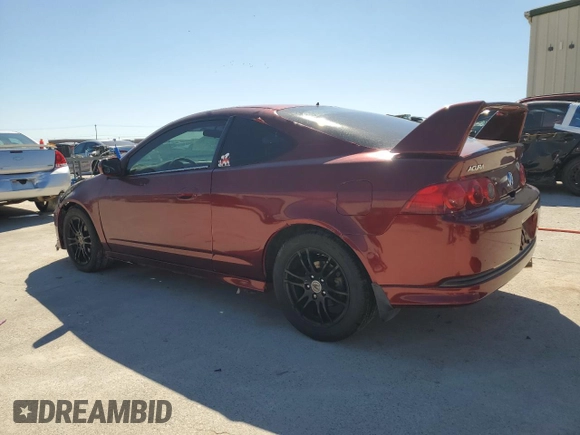 2005 Acura RSX with VIN JH4DC54855S014993, listed as a Copart auction lot 70975864 with 0 mi miles and Salvage Title. Bid and sale history available at carsss.com. Image 2.