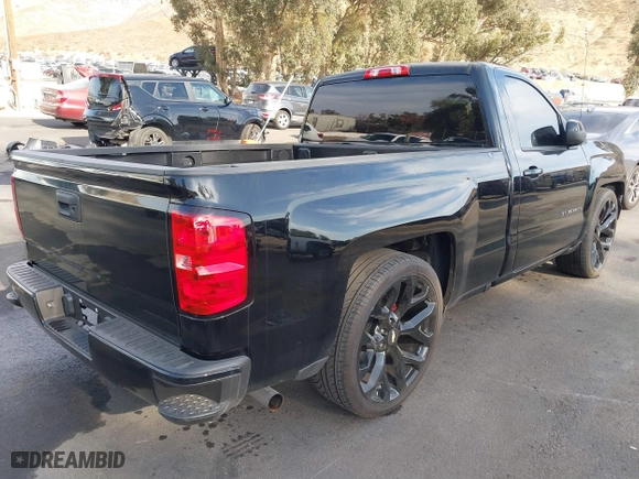 2018 Chevrolet Silverado 1500 Work Truck with VIN 1GCNCNEC3JZ223708, listed as a IAAI auction lot 41085699 with 81,567 mi miles. Bid and sale history available at carsss.com. Image 4.
