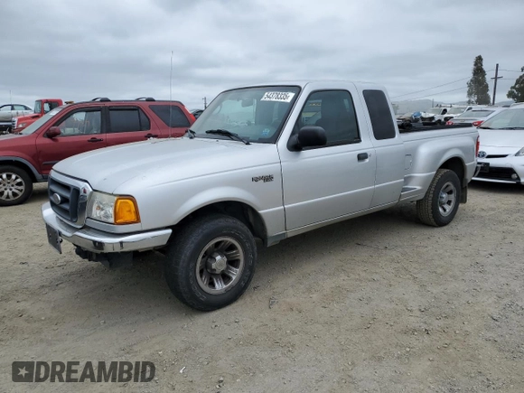 2004 Ford Ranger XLT Appearance with VIN 1FTYR44E34PB45259, listed as a Copart auction lot 54378335 with 83,325 mi miles and Clean Title. Bid and sale history available at carsss.com. Image 1.
