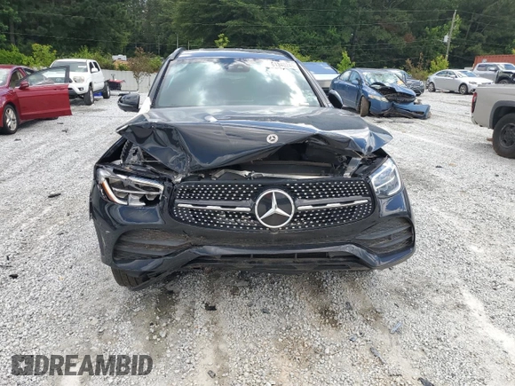 2022 Mercedes-Benz GLC 300 with VIN W1N0G8DB7NV360567, listed as a Copart auction lot 61340245 with 66,170 mi miles and Clean title. Bid and sale history available at DreamBid. Image 5.