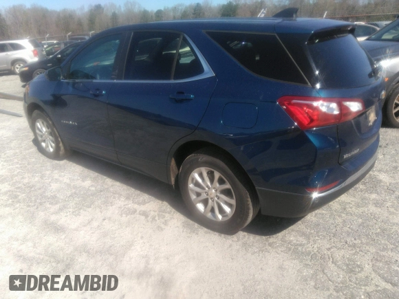 2021 Chevrolet Equinox LT with VIN 2GNAXJEV8M6150677, listed as a IAAI auction lot 41768058 with 120,616 mi miles and . Bid and sale history available at DreamBid. Image 3.