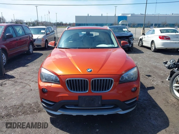 2015 BMW X1 xDrive28i with VIN WBAVL1C57FVY27822, listed as a IAAI auction lot 41977545 with 76,211 mi miles. Bid and sale history available at carsss.com. Image 12.