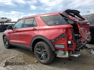 2025 Ford Explorer ST with VIN 1FMWK8GC6SGA71809, listed as a Copart auction lot 49919755 with 0 mi miles and Salvage Title. Bid and sale history available at carsss.com. Image 2.