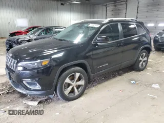 2020 Jeep Cherokee Limited with VIN 1C4PJMDX6LD656243, listed as a Copart auction lot 51842845 with 55,515 mi miles and Salvage Title. Bid and sale history available at carsss.com. Image 1.