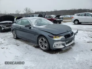 2018 BMW 4 Series 430i xDrive with VIN WBA4Z3C53JEC57500, listed as a Copart auction lot 87028974 with 63,727 mi miles and Salvage Title. Bid and sale history available at DreamBid. Image 4.