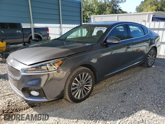 2017 Kia Cadenza Premium with VIN KNALB4J12H5039335, listed as a Copart auction lot 69116874 with 66,450 mi miles and Salvage Title. Bid and sale history available at carsss.com. Image 1.