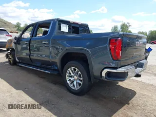 2019 GMC Sierra 1500 SLT z VIN 3GTP8DED1KG229179, wystawiony jako IAAI lot #41932481 z przebiegiem Nie podano mil oraz . Historia ofert i sprzedaży dostępna na DreamBid. Obrazek 3.