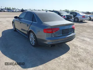 2015 Audi A4 Premium Plus with VIN WAUFFAFL0FN044511, listed as a IAAI auction lot 40490508 with 151,145 mi miles. Bid and sale history available at carsss.com. Image 3.