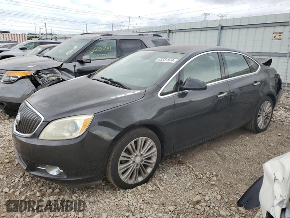 2013 Buick Verano Convenience Group with VIN 1G4PR5SK5D4254832, listed as a Copart auction lot 65231924 with 98,707 mi miles and Salvage Title. Bid and sale history available at carsss.com. Image 1.