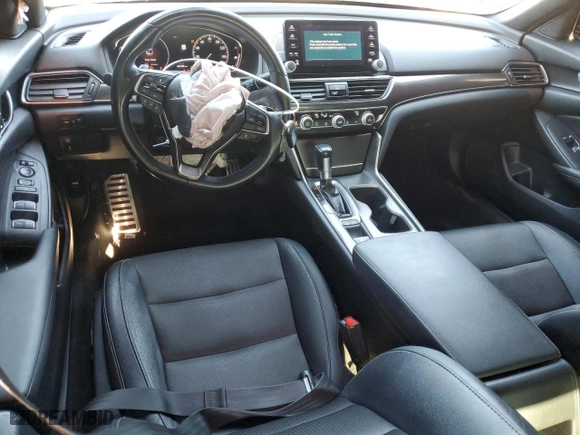 2019 Honda Accord Sedan Sport 1.5T with VIN 1HGCV1F35KA166549, listed as a Copart auction lot 49227635 with 83,938 mi miles and Clean Title. Bid and sale history available at carsss.com. Image 8.