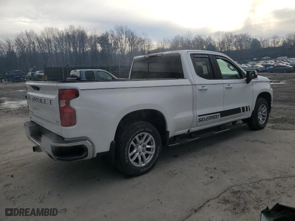 2019 Chevrolet Silverado 1500 LT with VIN 1GCRYDED1KZ252275, listed as a Copart auction lot 52880545 with 88,818 mi miles and Salvage Title. Bid and sale history available at carsss.com. Image 3.
