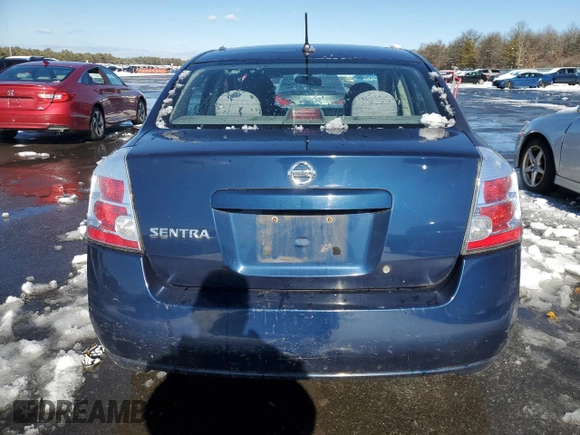 2008 Nissan Sentra S with VIN 3N1AB61E78L744630, listed as a Copart auction lot 44734755 with 99,807 mi miles and Clean Title. Bid and sale history available at DreamBid. Image 6.
