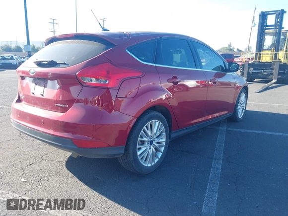 2017 Ford Focus Titanium with VIN 1FADP3N21HL279743, listed as a IAAI auction lot 41965942 with 92,862 mi miles and . Bid and sale history available at carsss.com. Image 4.
