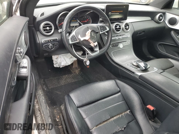 2017 Mercedes-Benz C 300 с VIN WDDWJ4KB0HF350885, выставлен на аукционе Copart как лот 51428685 с пробегом 147 368 миль миль и Списание • Salvage title. История ставок и продаж доступна на DreamBid. Изображение 8.