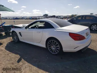 2019 Mercedes-Benz SL-Class SL 550 with VIN WDDJK7DAXKF057158, listed as a Copart auction lot 46676994 with 42,526 mi miles. Bid and sale history available at carsss.com. Image 2.
