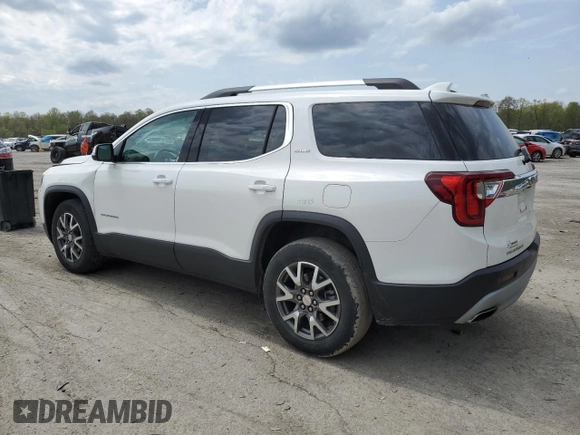 2022 GMC Acadia SLE with VIN 1GKKNKL49NZ164844, listed as a Copart auction lot 55321745 with 36,952 mi miles and Salvage title. Bid and sale history available at DreamBid. Image 2.