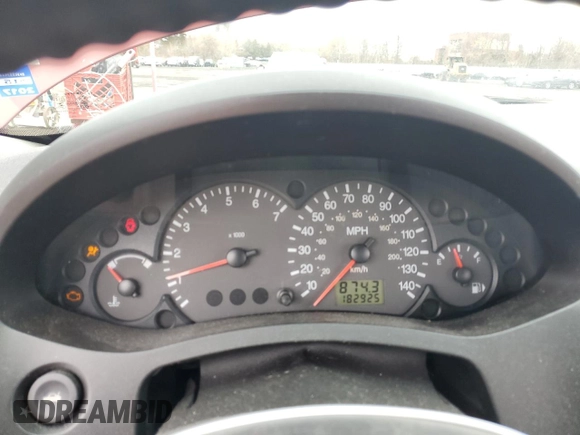 2005 Ford Focus S with VIN 3FAFP37N15R110724, listed as a Copart auction lot 52872255 with 182,925 mi miles and Salvage Title. Bid and sale history available at carsss.com. Image 9.