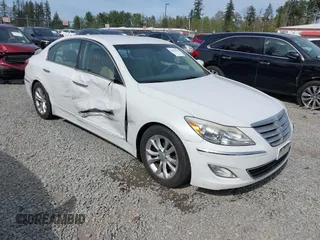 2013 Hyundai Genesis 3.8L z VIN KMHGC4DD2DU235861, wystawiony jako IAAI lot #42238018 z przebiegiem 87 945 mil mil oraz . Historia ofert i sprzedaży dostępna na DreamBid. Obrazek 1.