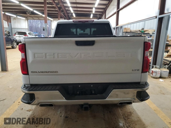 2023 Chevrolet Silverado 1500 LTZ with VIN 2GCUDGED2P1155058, listed as a Copart auction lot 46881105 with 41,110 mi miles and Salvage Title. Bid and sale history available at carsss.com. Image 6.