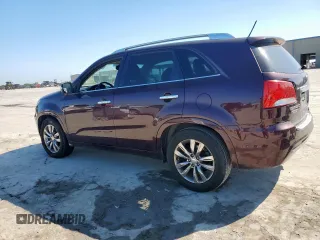 2012 Kia Sorento SX with VIN 5XYKW4A28CG234559, listed as a Copart auction lot 58477575 with 129,400 mi miles and Clean title. Bid and sale history available at DreamBid. Image 2.