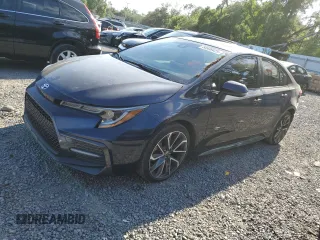 2021 Toyota Corolla SE with VIN JTDM4MCE9MJ067572, listed as a Copart auction lot 50538425 with 63,340 mi miles and Salvage Title. Bid and sale history available at carsss.com. Image 1.