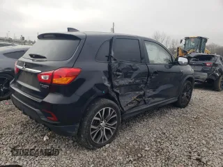 2019 Mitsubishi Outlander ES z VIN JA4AP3AU1KU001666, wystawiony jako Copart lot #43932725 z przebiegiem 83 406 mil mil oraz Szkoda całkowita • Salvage title. Historia ofert i sprzedaży dostępna na DreamBid. Obrazek 3.