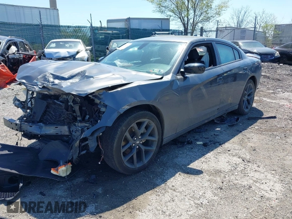 2023 Dodge Charger SXT z VIN 2C3CDXBG6PH508939, wystawiony jako IAAI lot #42048983 z przebiegiem Nie podano mil oraz . Historia ofert i sprzedaży dostępna na DreamBid. Obrazek 2.
