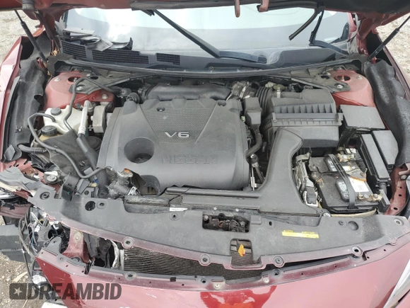 2016 Nissan Maxima SV with VIN 1N4AA6AP8GC432995, listed as a Copart auction lot 58431485 with 128,386 mi miles and Salvage title. Bid and sale history available at DreamBid. Image 11.