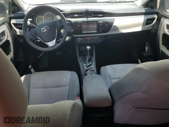 2014 Toyota Corolla L with VIN 5YFBURHE8EP069548, listed as a Copart auction lot 61000225 with 119,711 mi miles and Salvage title. Bid and sale history available at DreamBid. Image 8.