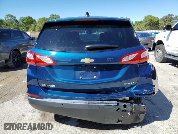 2021 Chevrolet Equinox LT with VIN 3GNAXUEV1ML366612, listed as a Copart auction lot 49874695 with 82,566 mi miles and Salvage Title. Bid and sale history available at DreamBid. Image 6.