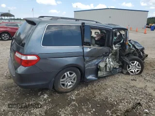 2005 Honda Odyssey EX-L with VIN 5FNRL38615B072116, listed as a Copart auction lot 67469284 with 0 mi miles and Salvage Title. Bid and sale history available at carsss.com. Image 3.