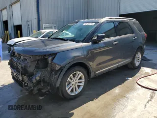2017 Ford Explorer XLT with VIN 1FM5K7DH1HGE33589, listed as a Copart auction lot 52489785 with 84,577 mi miles and Salvage Title. Bid and sale history available at DreamBid. Image 1.