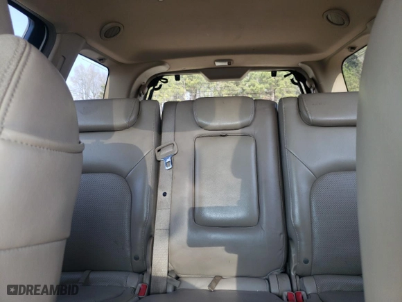 2008 Nissan Pathfinder SE with VIN 5N1AR18B68C649037, listed as a Copart auction lot 44386635 with 215,275 mi miles and Clean Title. Bid and sale history available at carsss.com. Image 10.