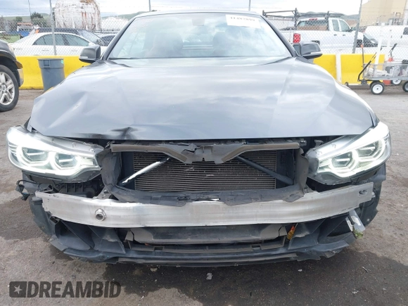 2015 BMW 4 Series 428i with VIN WBA3V7C54FP772531, listed as a IAAI auction lot 41487899 with 90,893 mi miles. Bid and sale history available at carsss.com. Image 6.