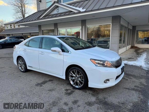 2010 Lexus HS 250h with VIN JTHBB1BAXA2003619, listed as a Copart auction lot 44415555 with 236,576 mi miles and Clean Title. Bid and sale history available at DreamBid. Image 1.